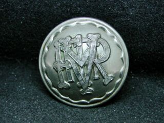 1st Fifeshire Mounted Rifle Volunteer Corps 27mm N/s Button Hawkes 1860 - 1901