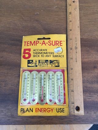 vintage thermometers Retail Pack Of 5 2