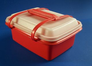 Tupperware Pack N Carry Lunch Box With Handle Sandwiches Storage For Crafts