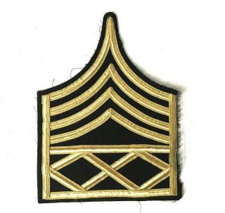 Single Military Academy Full Dress Officer Chevron (b)