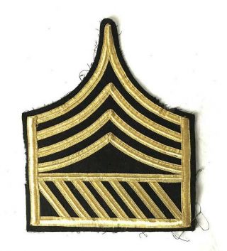 Single Military Academy Full Dress Officer Chevron (a)