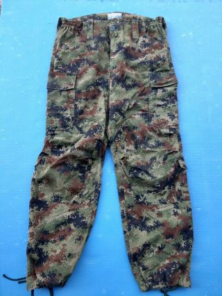 Serbia Military M10 Camouflage Pants Trousers Size 168/52
