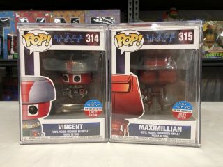 Nycc 2017 Funko Pop The Black Hole Vincent & Maximillian Toy Tokyo Set Of 2