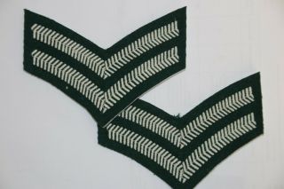 Rhodesian Rhodesia Army Dress Uniform Corporal Rank Stripes Pair