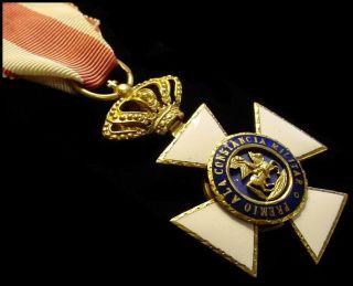 Spain Spanish Military Order Of Saint St Hermenegild Medal 4cl - Knight