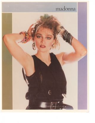 Madonna An Early,  Color Promotional Photograph N083