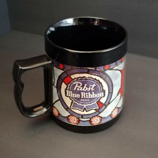 Pabst Blue Ribbon Beer Mug Thermo Serv Cup Made In Usa