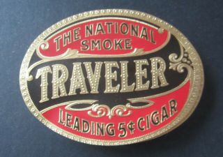 Of 100 Old Vintage - Traveler - Cigar Box Labels - Oval