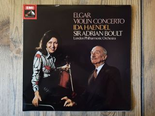 Hmv Asd3598 - Elgar - Violin Concerto - Ida Haendel - Sir Adrian Boult - Nm