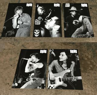 Black Flag Poster Set Of Kira Dez Keith Henry & Danzig Af As Vinyl Misfits Punk