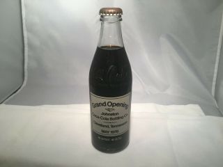 Coca - Cola Bottle1976 Grand Opening Johnston Bottling Company 10 Oz A,  4