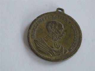 Austria Austro - Hungary Imperial Military Medal - Franz Joseph Ii