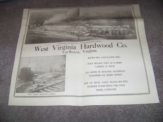 Covington Virginian Industrial Edition West Virginia Hardwood Co.  Earlhurst