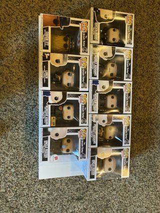 The Addams Family Complete Set Of 7 Plus 2 Exclusives Funko Pop Set