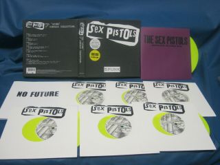 Record 7” Box - Set Sex Pistols Spunk Spec Ltd Edit Yellow Vinyls 3468