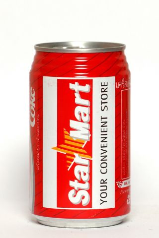 1994 Coca Cola Can From Thailand,  Star Mart / Your Convenient Store