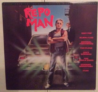 Repo Man Soundtrack Ost Vinyl Lp San Andreas 1984 Sar 39019 Ex Iggy Pop