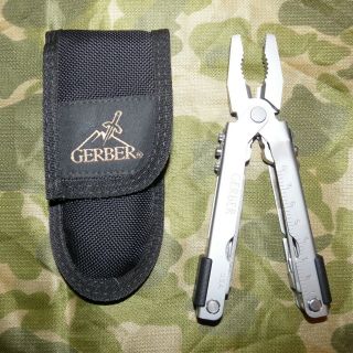 Usgi Gerber Mp - 600 Blunt Nose Stainless Steel Multi - Plier Tool With Case -