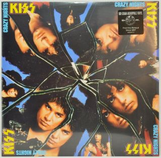 Kiss Crazy Nights 180g 2014 Audiophile - Vinyl Record Lp Oop