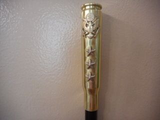 Army Lt General Swagger Stick 3 Star