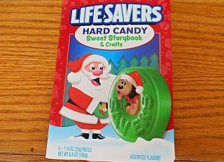 Vintage Life Savers 6 - Roll Candy Christmas Sweet Storybook & Crafts