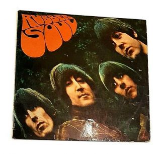 The Beatles " Rubber Soul " 1965 Mono Aus.  1st.  Press Vg,  /ex Vinyl Lp [plays To Nm]
