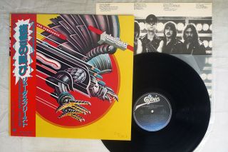 Judas Priest Screaming For Vengeance Epic 25 3p - 371 Japan Obi Vinyl Lp