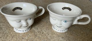 Baileys Irish Cream Yum Cups Winking Eye Girl Face Coffee Tea Mugs (2)