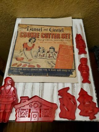 Hrm Vintage Hansel And Gretel Cookie Cutter Set