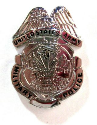 United States Army,  Military Police,  Mirror Finish,  Mini Badge,  Push Pin