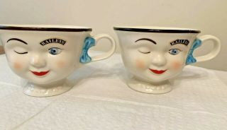Bailey ' s Yum Cups 1996 Limited Edition Set of 2 Coffee Cups 2