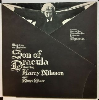 Signed Son Of Dracula By Harry Nilsson (1974 Vinyl Lp) Signed By Klaus Voorman