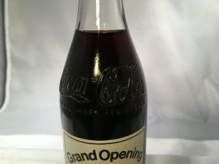 Coca - Cola Bottle1976 Grand Opening Johnston Bottling Company 10 OZ A,  5 3