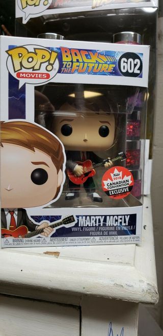 Marty Mcfly Funko Pop Canadian Exclusive