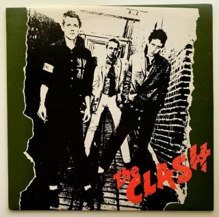 Vtg 1977 The Clash 1st Album Self Titled Vinyl Record Lp