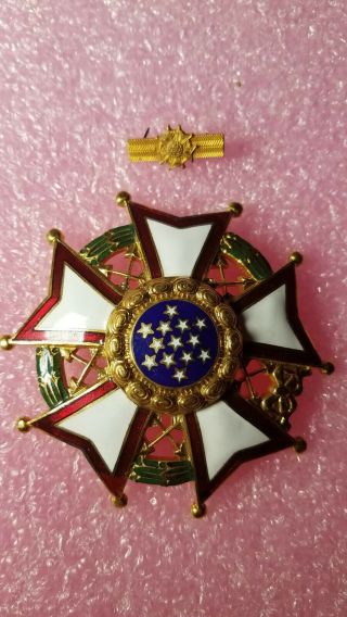 Vintage Legion Of Merit Chief Commander Medal Set World War Army Navy Marine