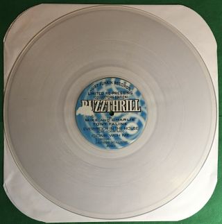 Buzzthrill Everybody In The House/come With Me 12” Clear Vinyl Single Jfr 001