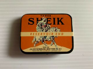 Three Sheik Prophylactic Rubber Tin Box 29