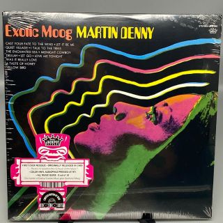 Martin Denny Exotic Moog Lp Orange Color Vinyl Exotica Limited Edition Rsd 2020