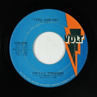Crossover Soul/funk 45 - T.  S.  U.  Toronadoes - I Still Love You - Volt - Mp3