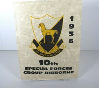10th Special Forces Group Airborne 1952 - 1956 Unit History Roster Photos Names