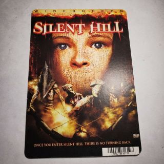Silent Hill Video Store Shelf Display Backer Card 5x8 No Movie