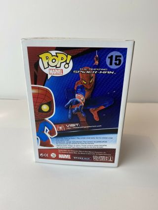 Funko POP Marvel The Spider - Man Spider - Man 15 Vaulted W/Protector 3
