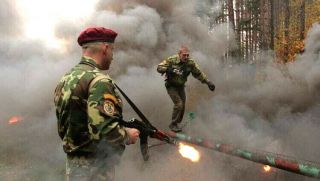 Belarus Special Forces Parachutist Metal Brevet Badge Instructor. 3