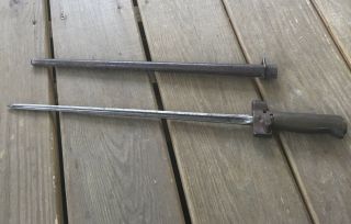 Vtg.  French Lebel M1886 Bayonet N84142 Sword/knife/weapon With Scabbard