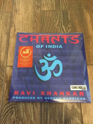 Ravi Shankar George Harrison “chants Of India” Rsd Double Lp Red Vinyl Record