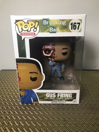 Funko Pop - Breaking Bad - Gus Fring (dead) 167 Vaulted Rare