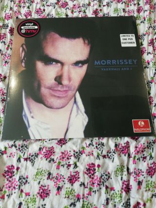 Morrissey Vauxhall And I Blue Vinyl Hmv Exclusive M/m