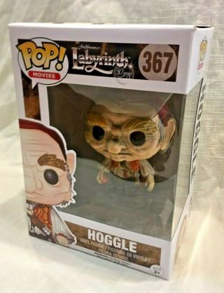 Funko Pop Movies 367 Hoggle Labyrinth 2016 Vinyl Figure Protector/shipping