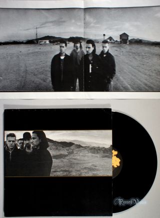 U2 - The Joshua Tree (1987) Vinyl Lp,  Poster • Bono,  With Or Without You